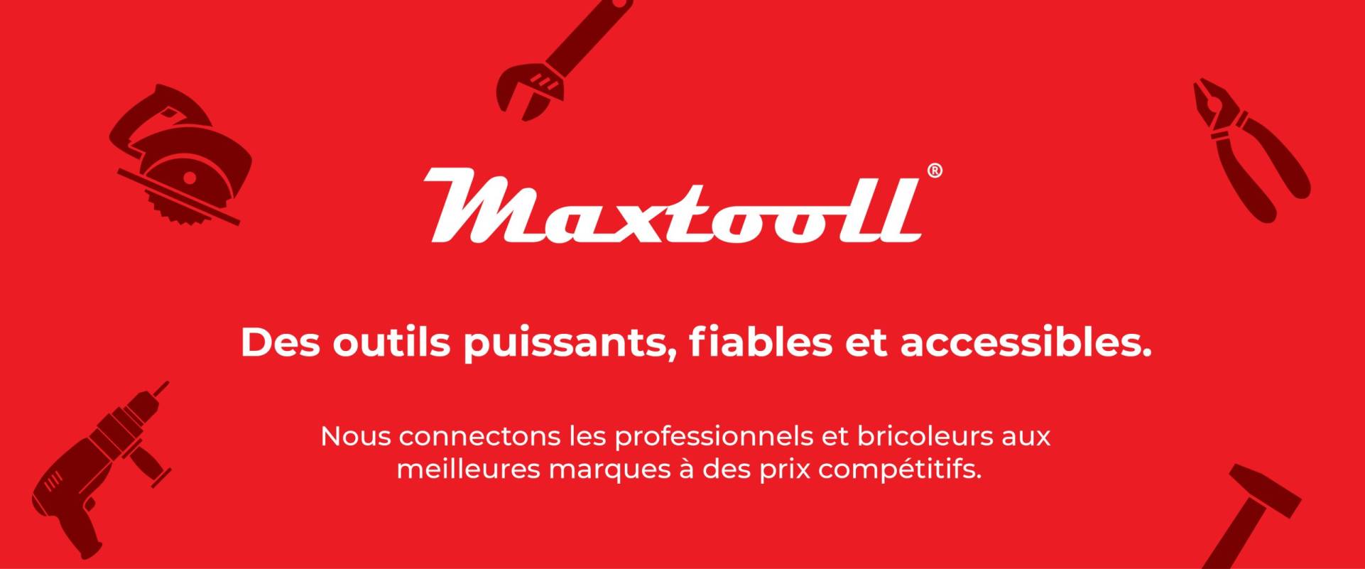 Slide, Maxtooll, Des outils puissants, fiables et accessibles. Spécialiste de la vente en ligne d’outillage électroportatif, nous connectons les professionnels et bricoleurs aux meilleures marques à des prix compétitifs.